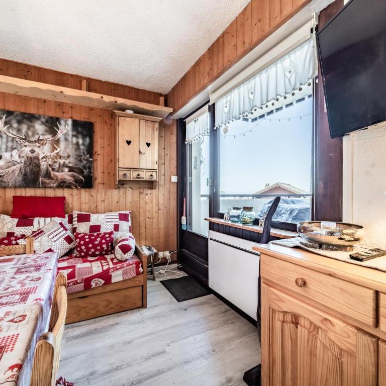 Évasion alpine, ski, vue Lac Léman - Appartement 2 Chambres Deluxe avec Balcon - 15