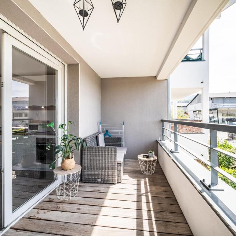 Le Cocon - Appartement 2 Chambres Deluxe avec Balcon - 22