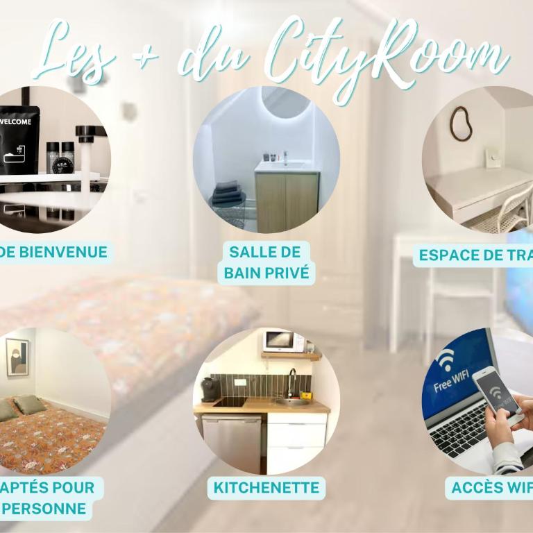 Dalikyda - Le CityRoom - Centre ville - Wifi Calme - Apartment mit 1 Schlafzimmer - 2