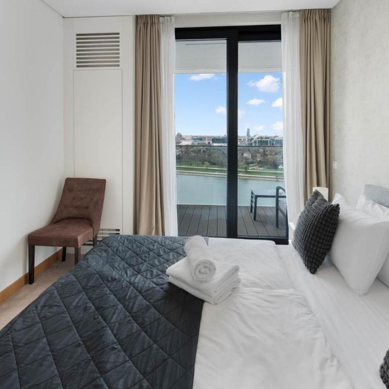 Beograd na vodi - Belgrade Waterfront Riverside - Two-Bedroom Apartment with River View and Pool Access - 17