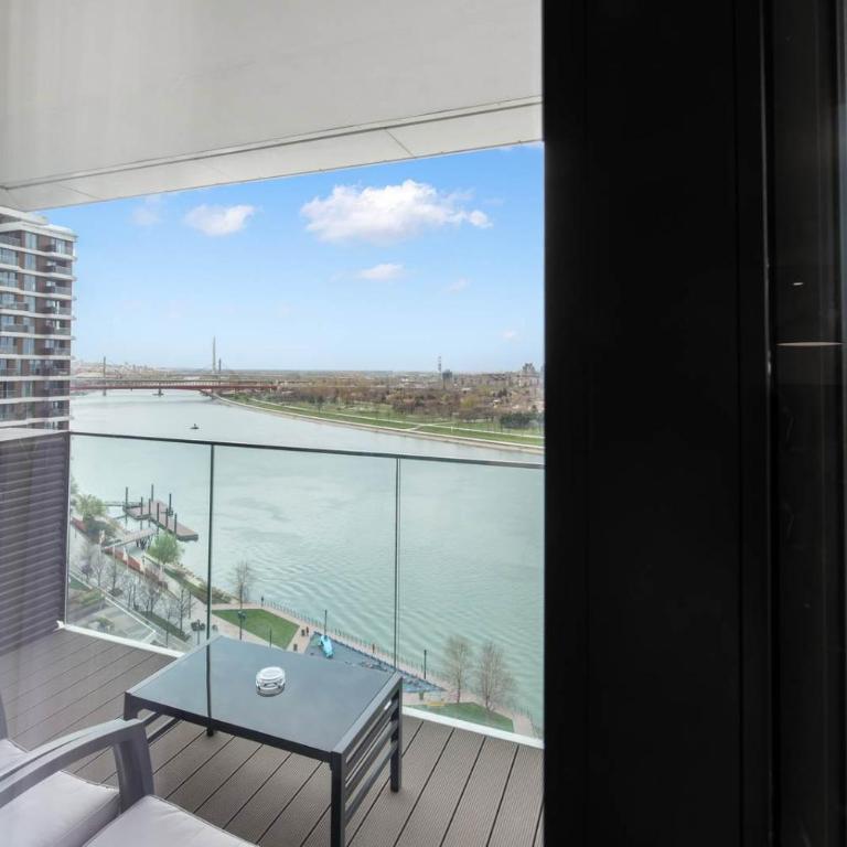 Beograd na vodi - Belgrade Waterfront Riverside - Two-Bedroom Apartment with River View and Pool Access - 14