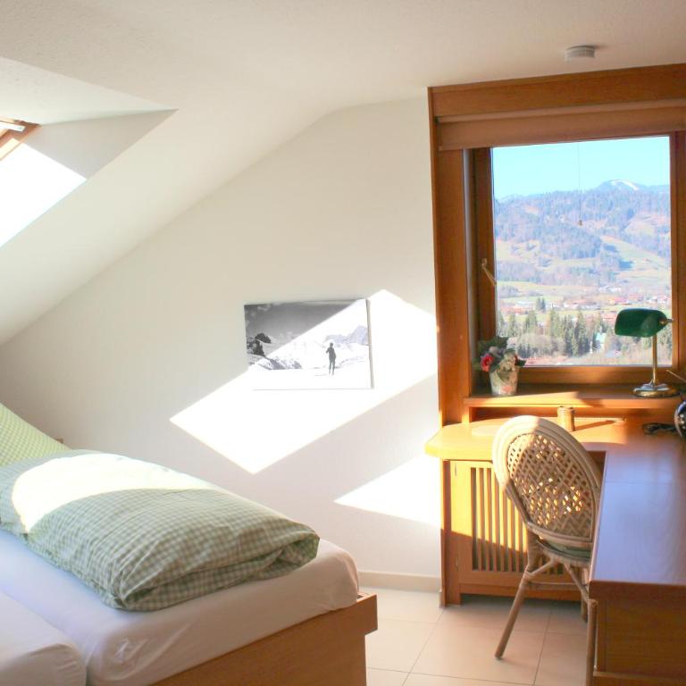 Ferienwohnung Nietmann - Apartment mit 1 Schlafzimmer, Balkon und Bergblick - 18