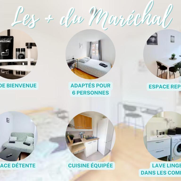 Dalikyda - Le Maréchal - Proche Gare - central - Appartement 2 Chambres - 2
