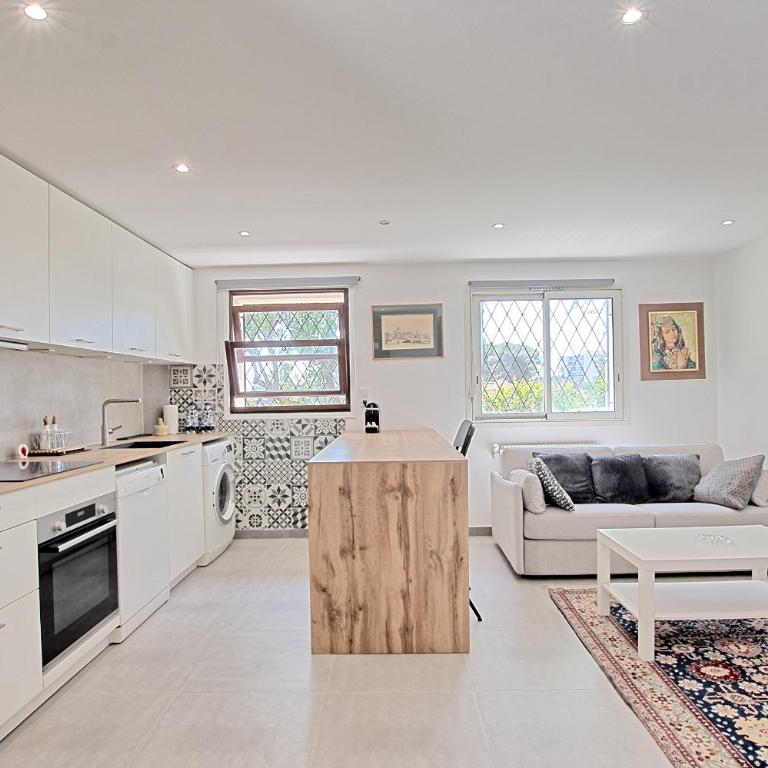 Appartement Les Amandiers, Le Cannet, proche Cannes Centre - Appartement 1 Chambre - Vue sur Jardin - 3