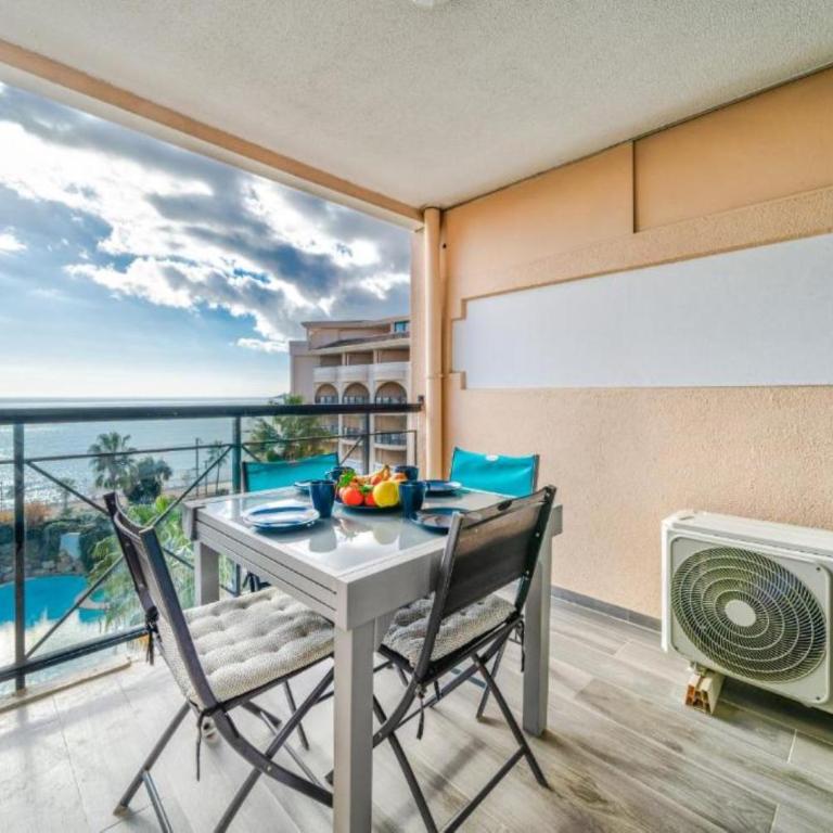 La Palme d'Azur - Appartement 1 Chambre avec Balcon et Vue sur Mer - 8