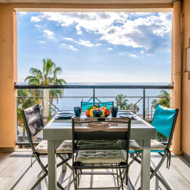 La Palme d'Azur - Appartement 1 Chambre avec Balcon et Vue sur Mer - 1