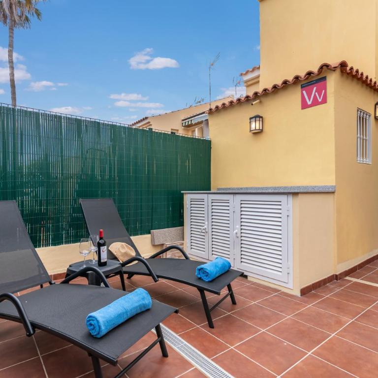 Home2Book Stylish Duplex Pool & Terrace Maspalomas - One-Bedroom Apartment - 20
