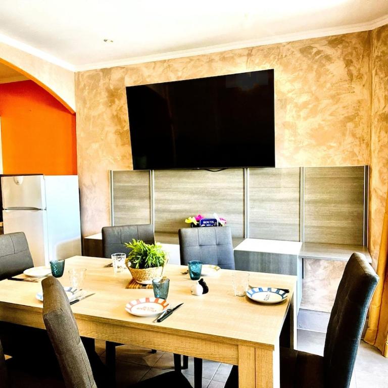 Le Chatodo T3 lumineux familial -clim- 500m plage - Apartamento de 2 dormitorios - 8
