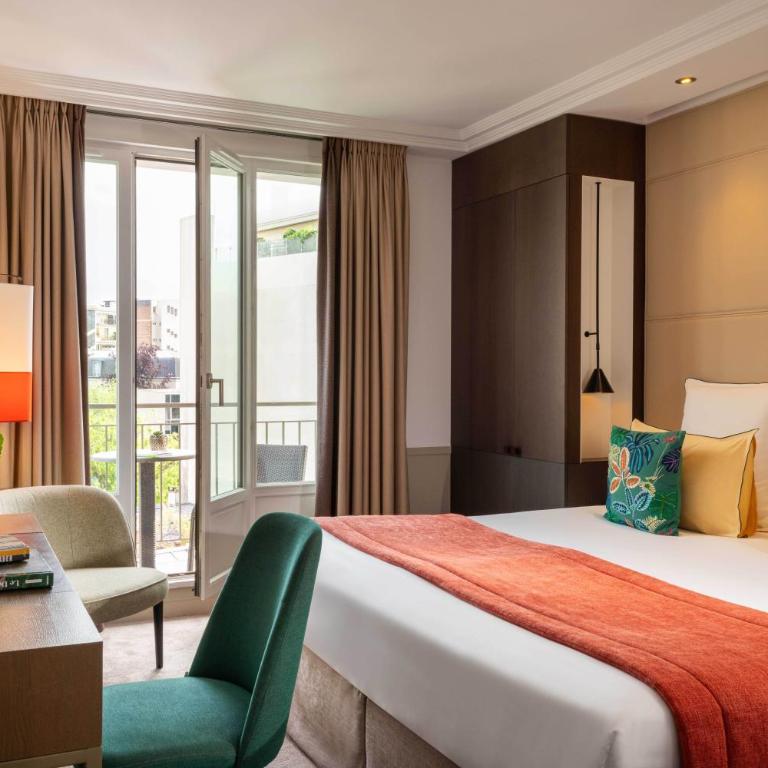 Hotel Villa Saxe Eiffel - Doppelzimmer mit Balkon - 1