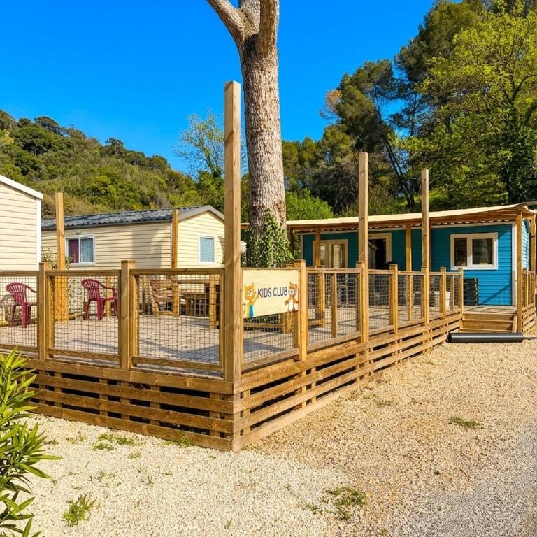 Cote d'Azur Cannes Mobil Home Clim 3 Chambres 4 étoiles - Chalet Superior - 22