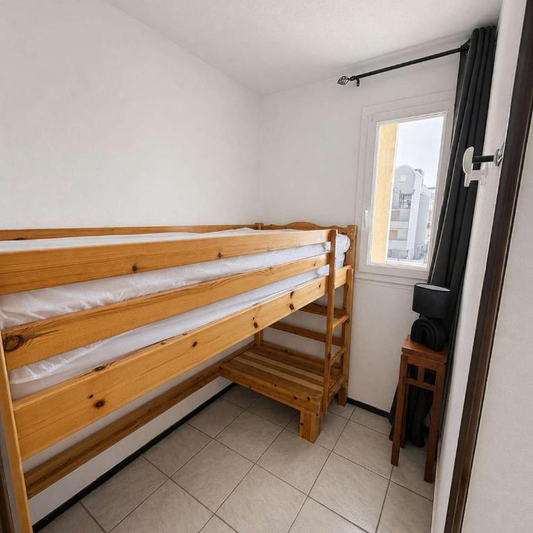 AIG 62 – Studio cabine – Résidence Voile d’Oc – Gruissan – 4 personnes - Appartement avec Balcon - 7