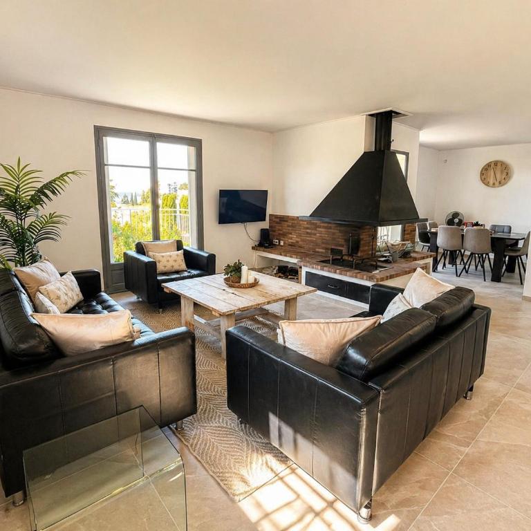 Villa Oasis sea view with 4 bedrooms swimming pool garden - Villa - 19