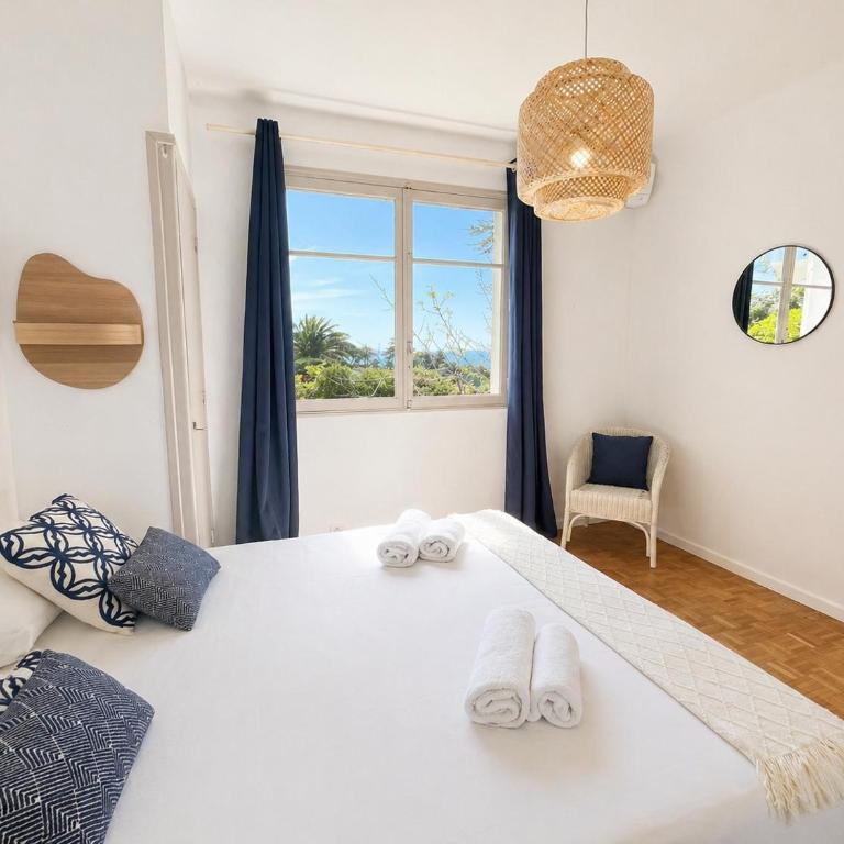Villa Oasis sea view with 4 bedrooms swimming pool garden - Villa - 34