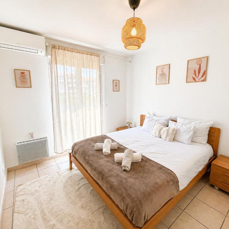 L'Écrin de Juan, T2 de standing, 2P, plages et parcs - Appartamento con 1 Camera da Letto - 1