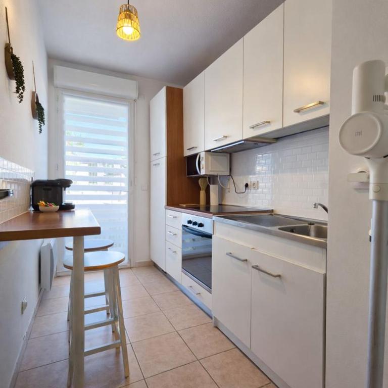 L'Écrin de Juan, T2 de standing, 2P, plages et parcs - Appartamento con 1 Camera da Letto - 4