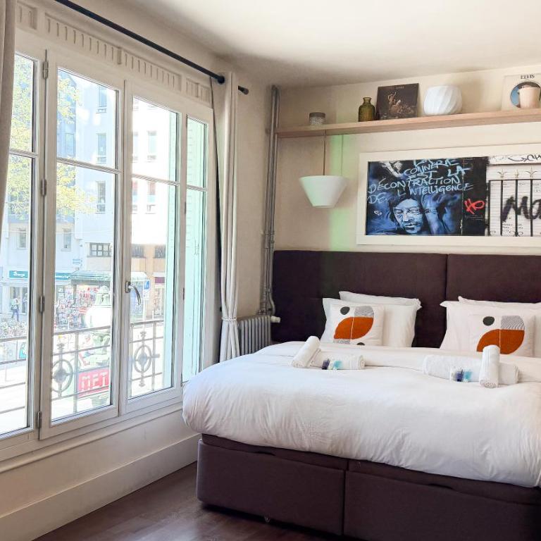 Marais, Rue Beaubourg - 6 places - Appartement 2 Pièces - 20