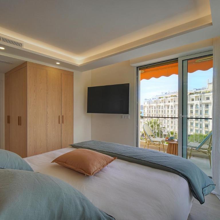 La Mer - Chic Riviera Apartment - Walk to Croisette - Appartement 2 Chambres - 17
