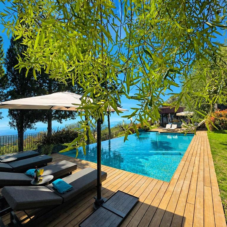 Rahal Etna Luxury Retreat- Private Heated Jacuzzi 98F & Infinity Pool - Appartamento con 2 Camere da Letto e Piscina in Comune - 1