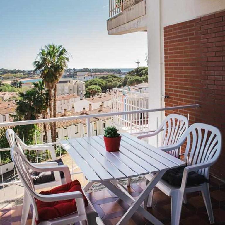 Vista mar y piscina en S'Agaró a 300m de la playa - Apartamento con terraza - 5