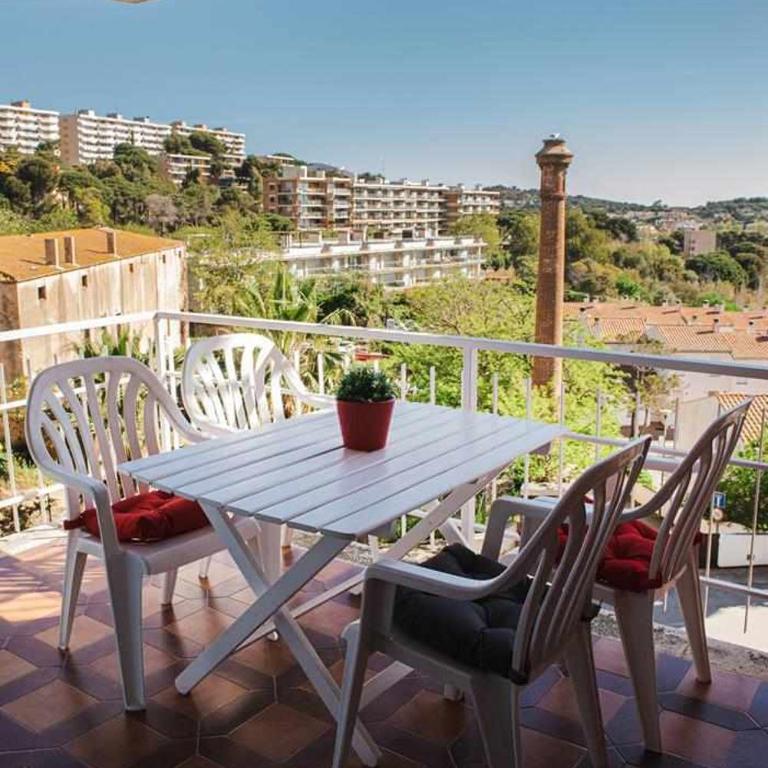 Vista mar y piscina en S'Agaró a 300m de la playa - Apartamento con terraza - 18