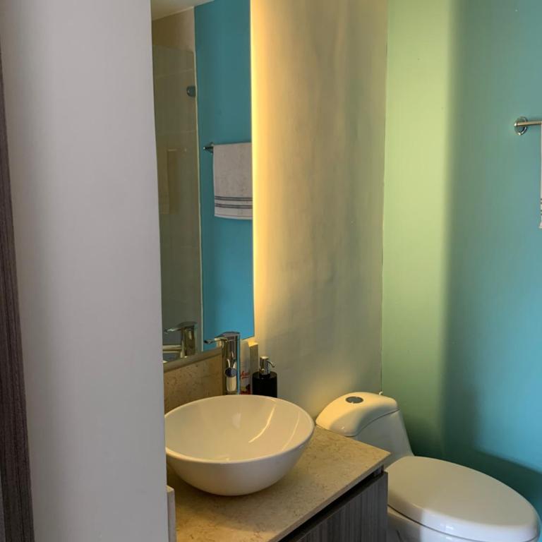 Apto con terraza y vista en Chapinero alto - Apartamento de 1 dormitorio - 7