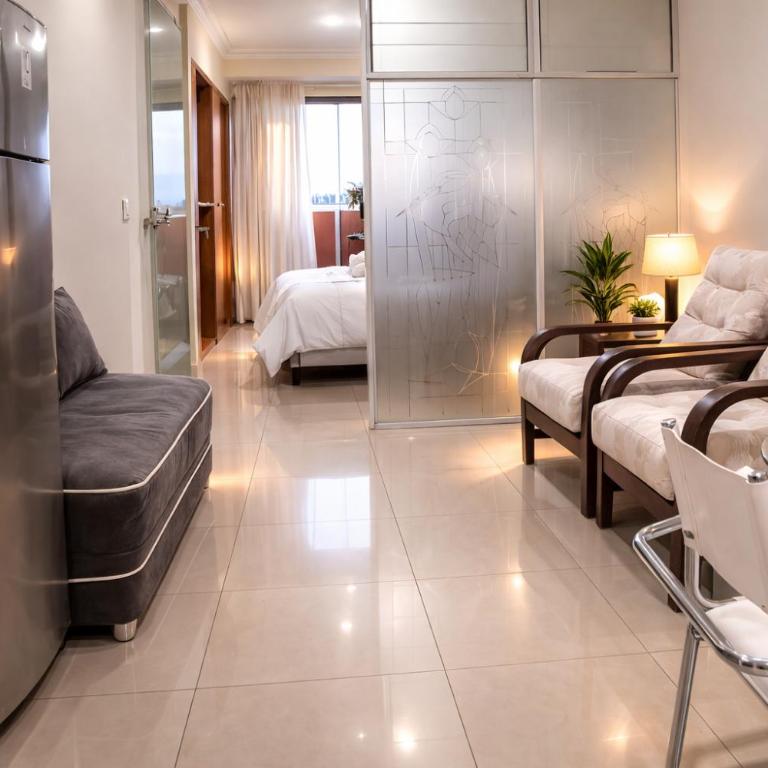 Premium studio with balcony and panoramic view - One-Bedroom Apartment - 1