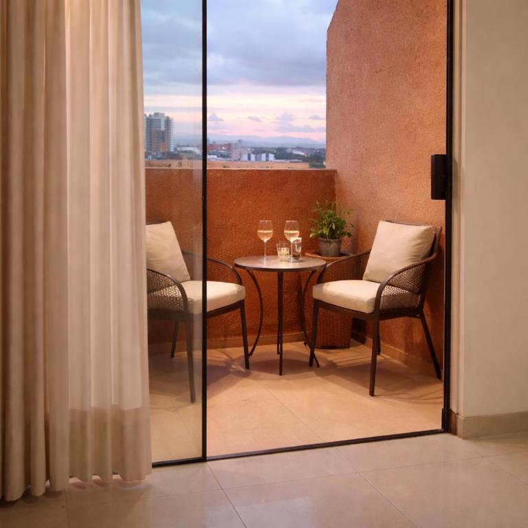 Premium studio with balcony and panoramic view - One-Bedroom Apartment - 3