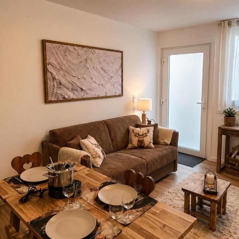 La Marmotte appartement cosy centre Briancon proche Prorel - Appartement 1 Chambre - 15