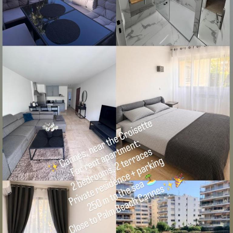 Парк Круазет , Апартаменты 3 комнаты , с террасой и паркингом , - Appartement 2 Chambres - 1