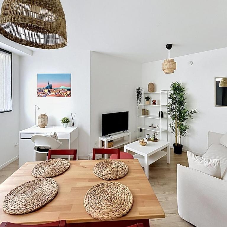 T1 Bis Moderne & Cosy au RDC - 4 pers - Centre - Appartement 1 Chambre - 2