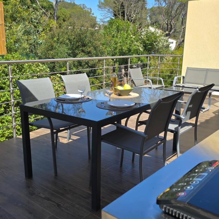 Haut de Villa VERDUREVE location de vacances - One-Bedroom House - 14