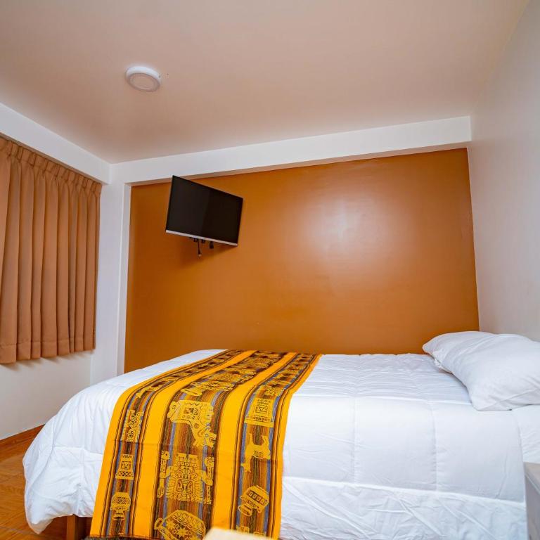 Apartahotel KIRI para empresas y familias que viajan en grupo cerca del Aeropuerto Juliaca Perú,con agua caliente - Apartment with Terrace - 12