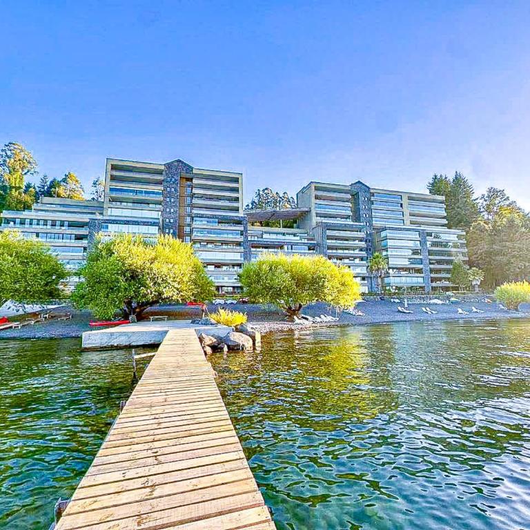 HOM I Exclusivo Dpto Frente al Lago Muelle Pucon - Apartment - 17