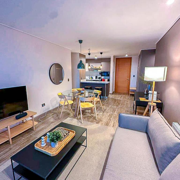 HOM I Exclusivo Dpto Frente al Lago Muelle Pucon - Apartment - 70