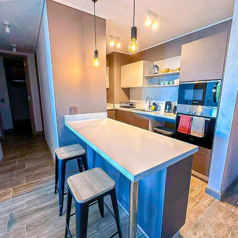 HOM I Exclusivo Dpto Frente al Lago Muelle Pucon - Apartment - 66