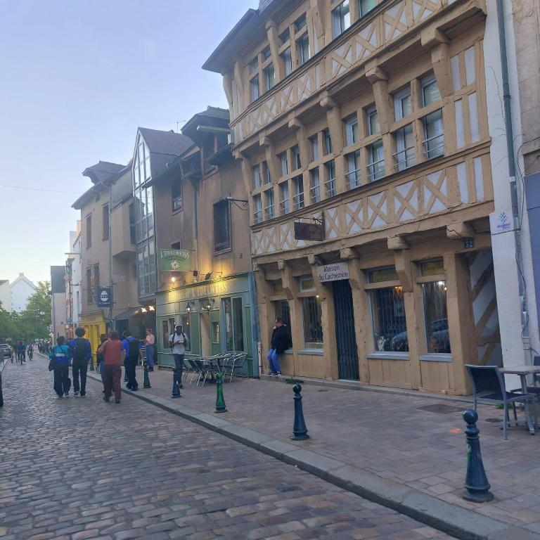 Charmant T2 avec terrasse au coeur du Vieux Rennes - Apartment mit 1 Schlafzimmer - 35