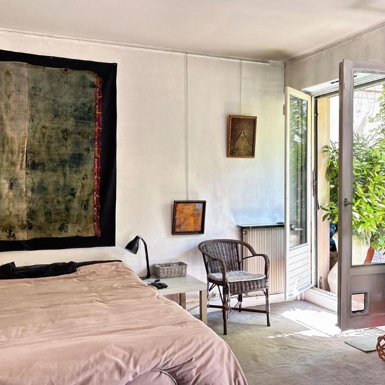 Charmant studio avec jardin secret Calme absolu au cœur du 5e - Appartement 1 Chambre - 1