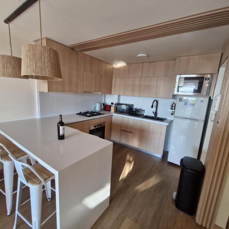 Departamento Reñaca Vista al Mar - Two-Bedroom Apartment - 18