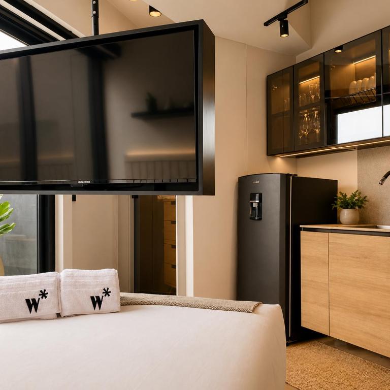 Unique mine Hotel Apartment, Pool, Gym, Parking, Co-working - Apartamento de 1 dormitorio con balcón y vistas a la montaña - 14