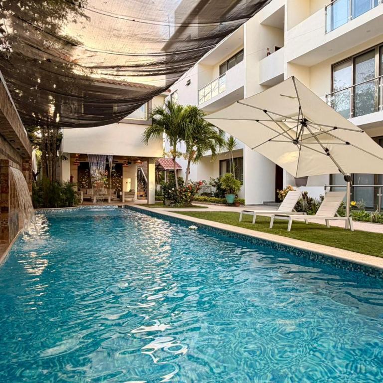 Akbal Studio con Piscina, Gym y Rooftop Garden Studio 101 A - One-Bedroom Apartment - 5