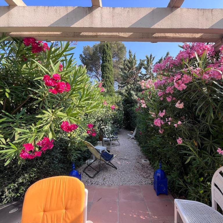 Un coin de paradis au pied de la Grande Bleue - Apartment mit 1 Schlafzimmer - 32