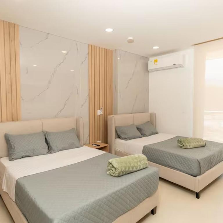 Exclusiva suite moderna con balcón cerca al mar - One-Bedroom Apartment - 1