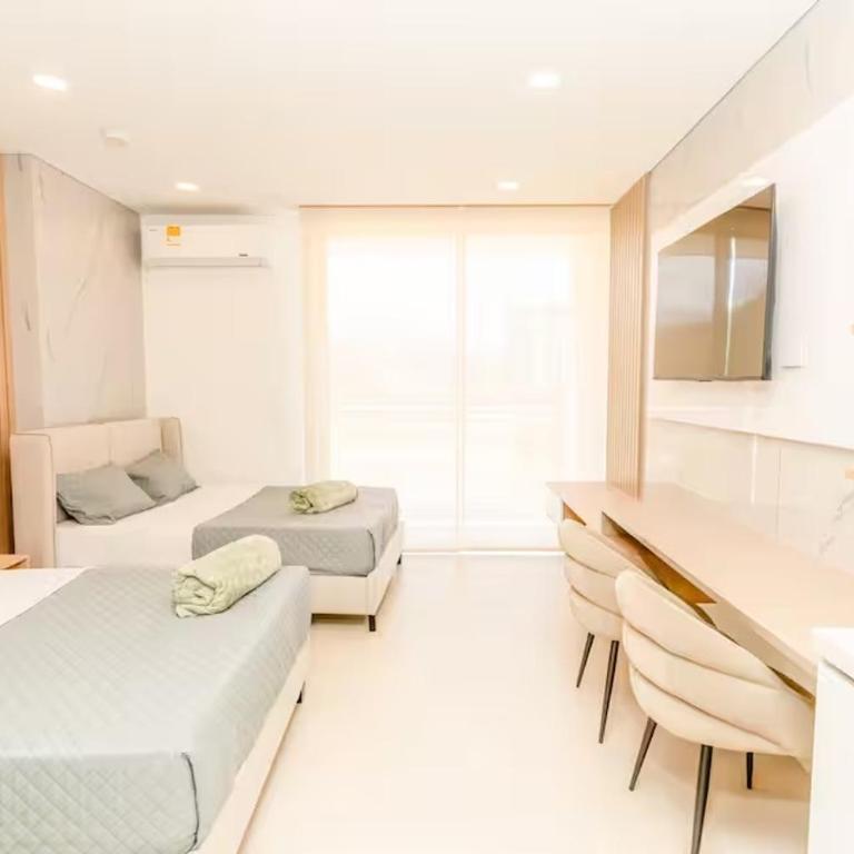 Exclusiva suite moderna con balcón cerca al mar - One-Bedroom Apartment - 7