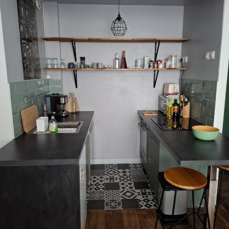 Appartement T2 Rennes Saint Hélier - Apartment mit 1 Schlafzimmer - 8