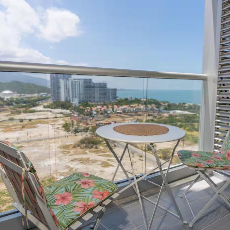 Moderno Apto de Lujo con balcon y vista al mar - One-Bedroom Apartment - 16
