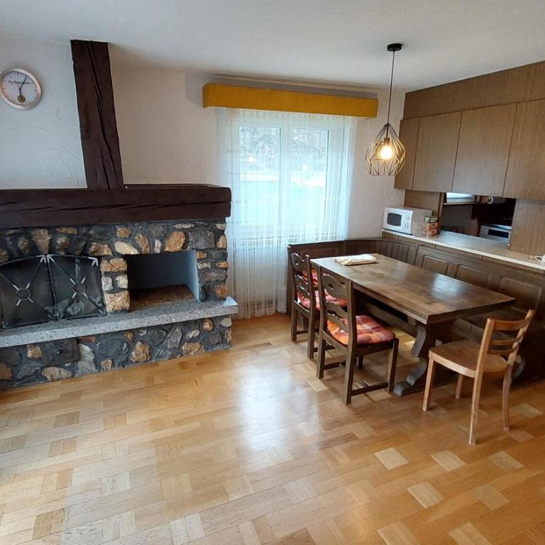 Große Wohnung in Täsch, nahe Zermatt, Bergblick - Apartment mit Blick auf die Berge - 13