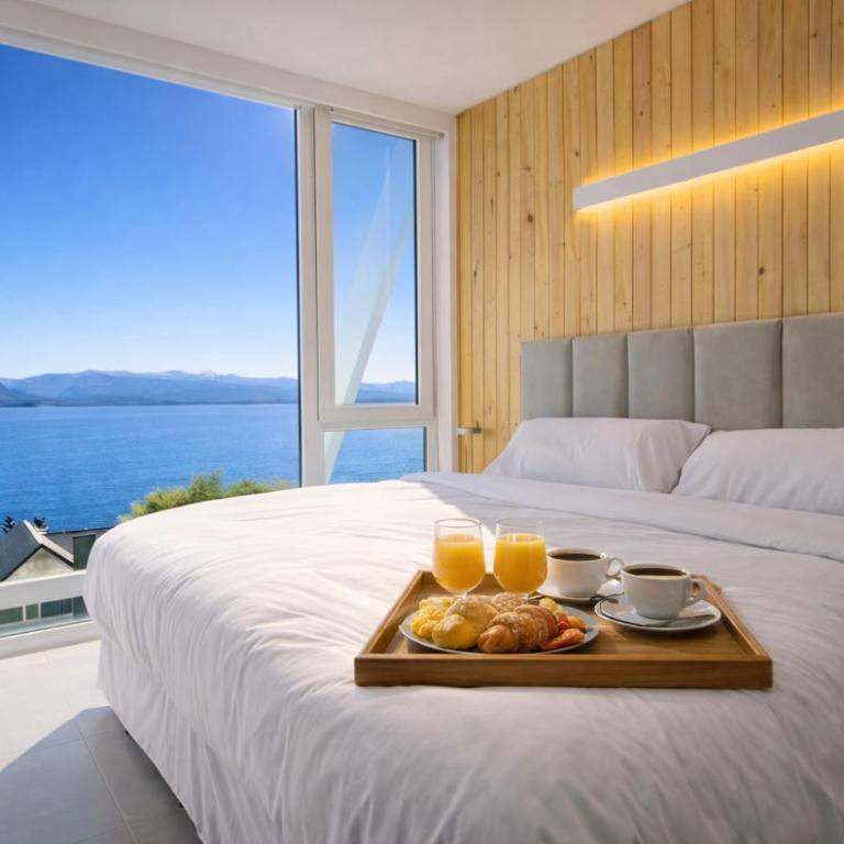 Signature Lake View Sustainable Luxury Residences in Patagonia - Apartamento de 2 dormitorios con balcón y terraza - 5