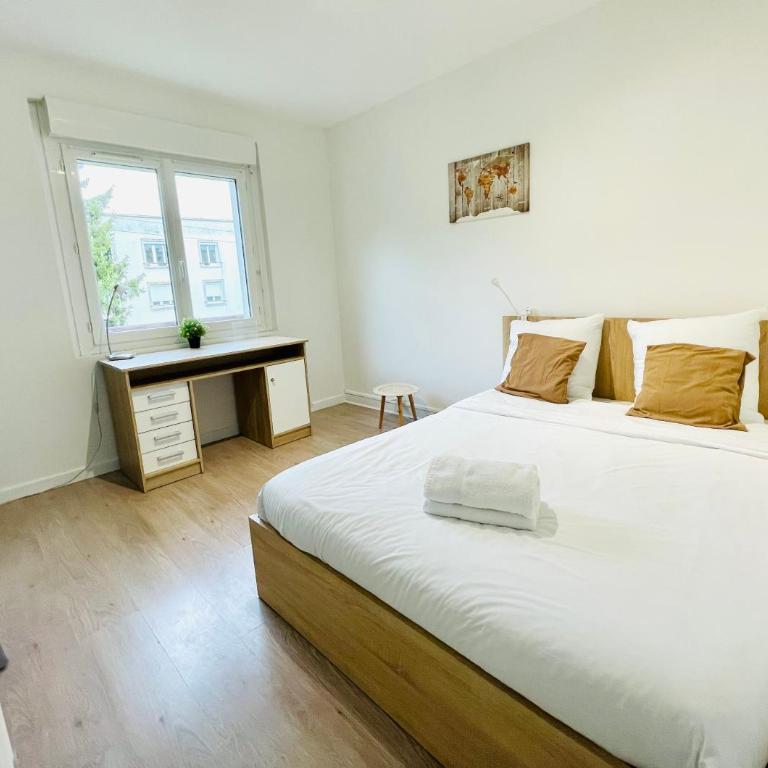 La Nordiste Nantes nord parking wifi - Apartment mit 2 Schlafzimmern - 10