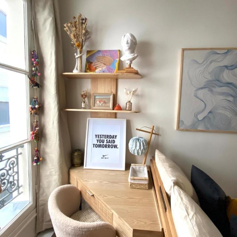 Charming Parisian cocoon with piano - Appartement - 9
