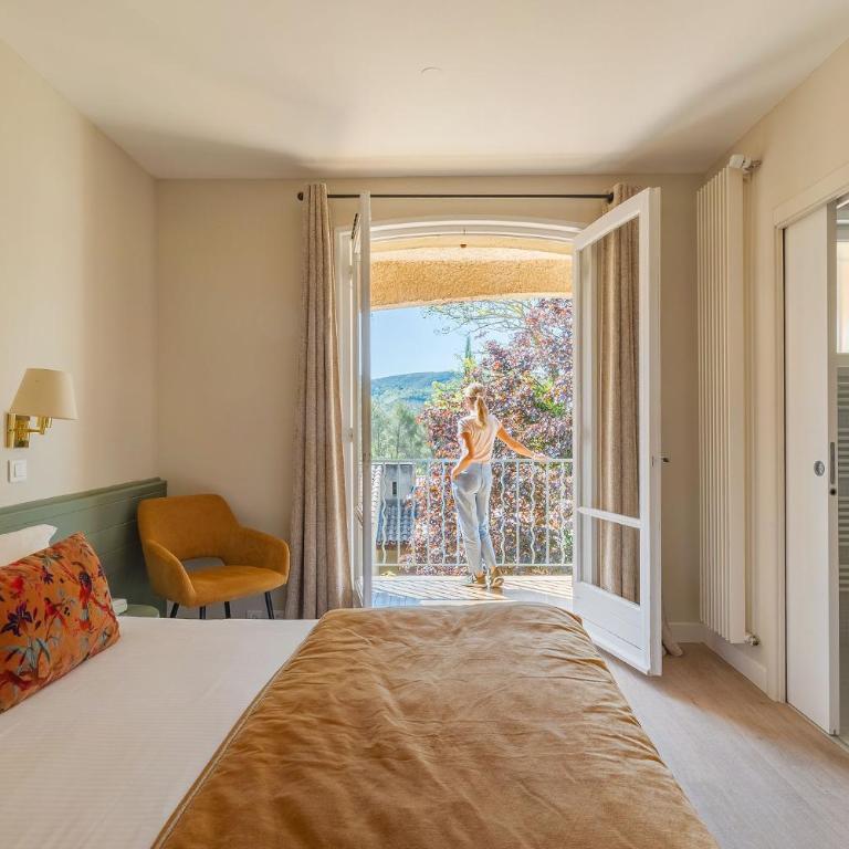 Le Mas de La Crémaillère - Habitación Doble Confort con balcón - 11